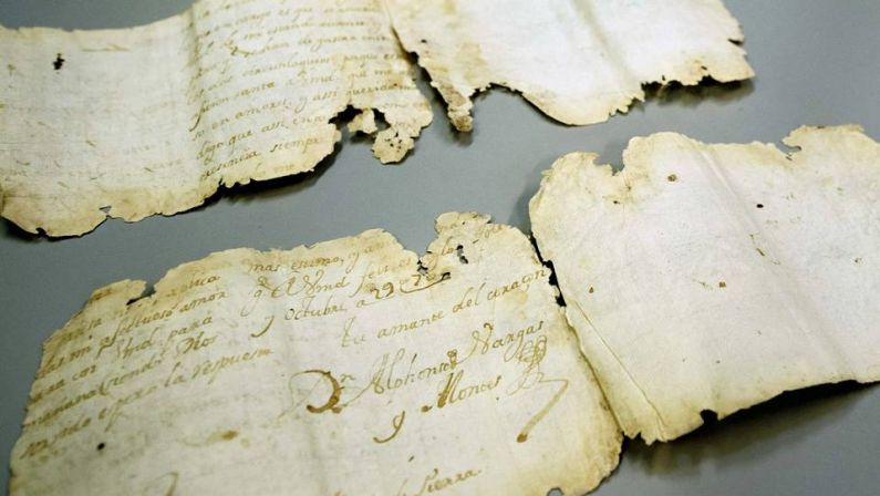 Una vivienda en Toledo esconde durante 313 años una carta de amor Carta+nueva
