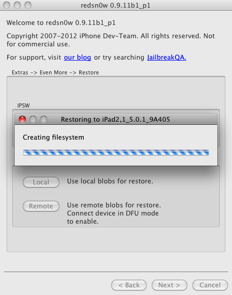 RedSnow to be Updated Supporting Downgrading iOS 5.1.1 on iPhone 4S/iPad 2 and iPad 3
