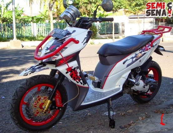 Modifikasi Honda Vario Keren Terbaru6 ~ Otomotif Modification Zone