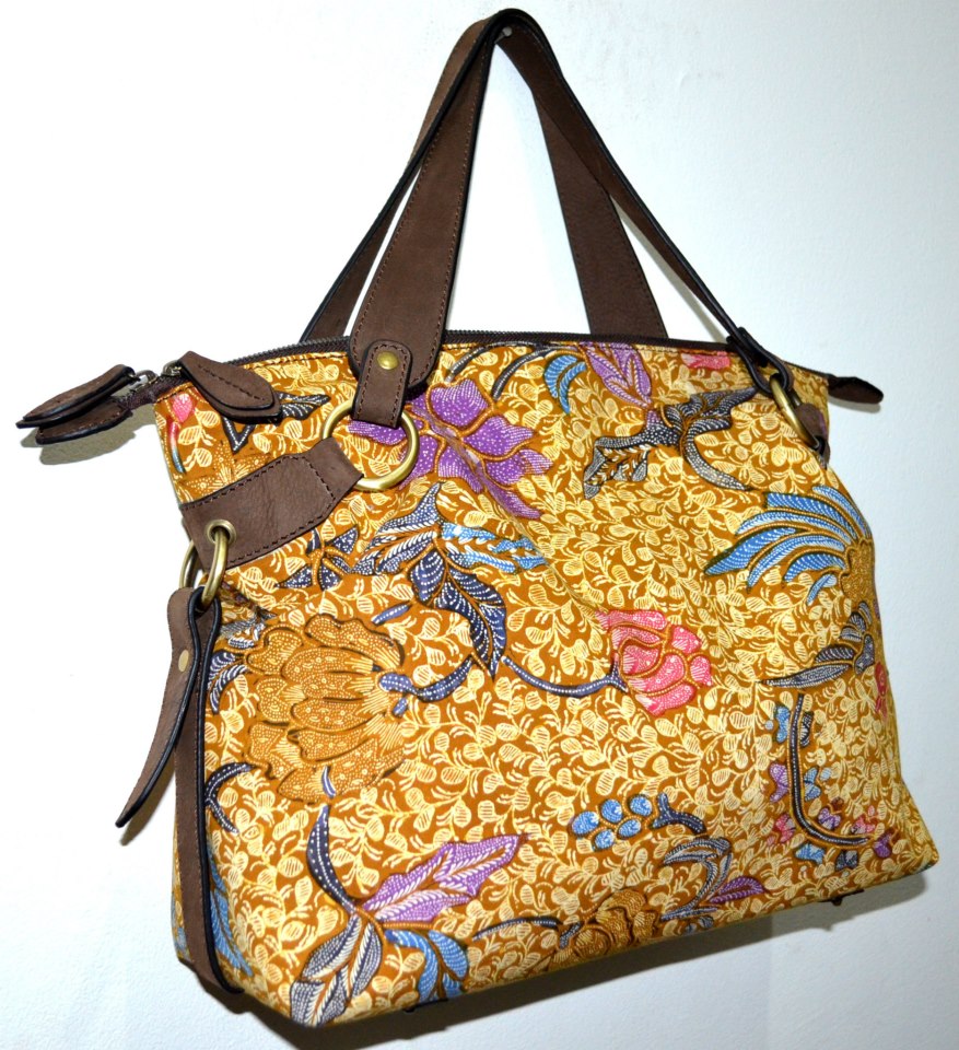 Batik Leather Bag Batik Leather Bag