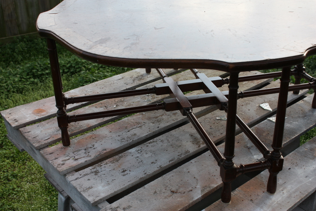 Sweet Something Designs Hand Painted Coffee Table