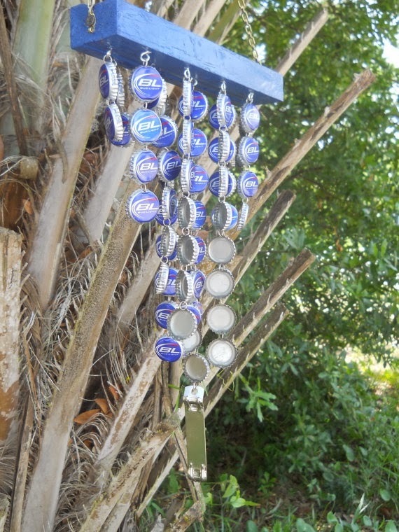 Astute Homestead Wind Chimes from Bottle Caps