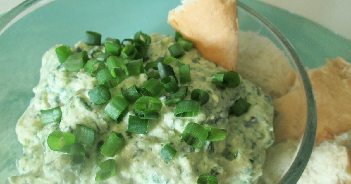 Living While Living Without Creamy Spinach Dip Dairy, Wheat/Gluten