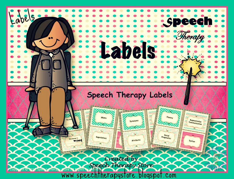 Speech Therapy How to Organize your Speech Therapy Closet