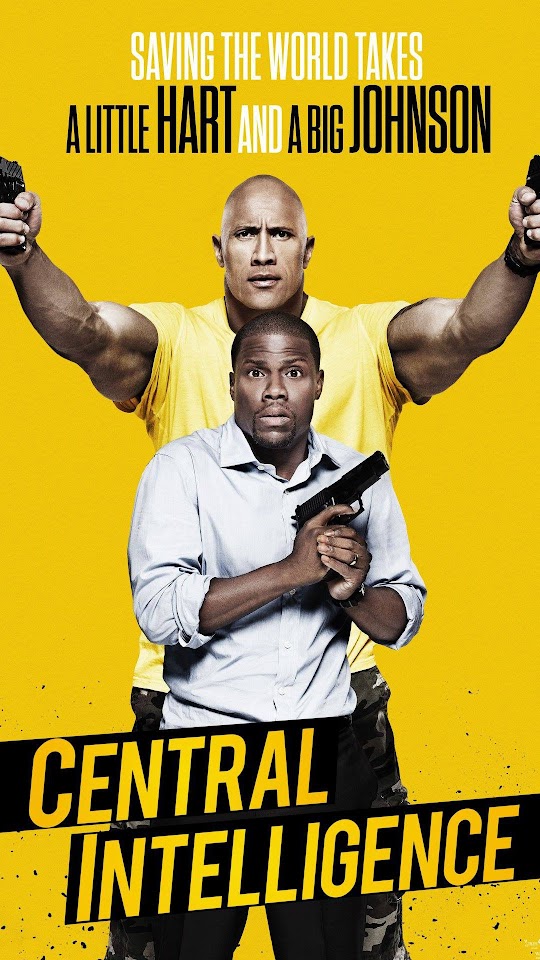Central Intelligence Poster Android Wallpaper