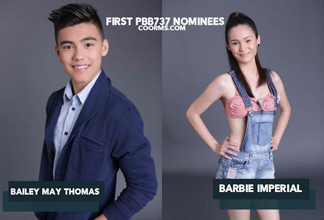 Pinoy Big Brother 737 Nominees' Bailey May Thomas and Barbie Imperial