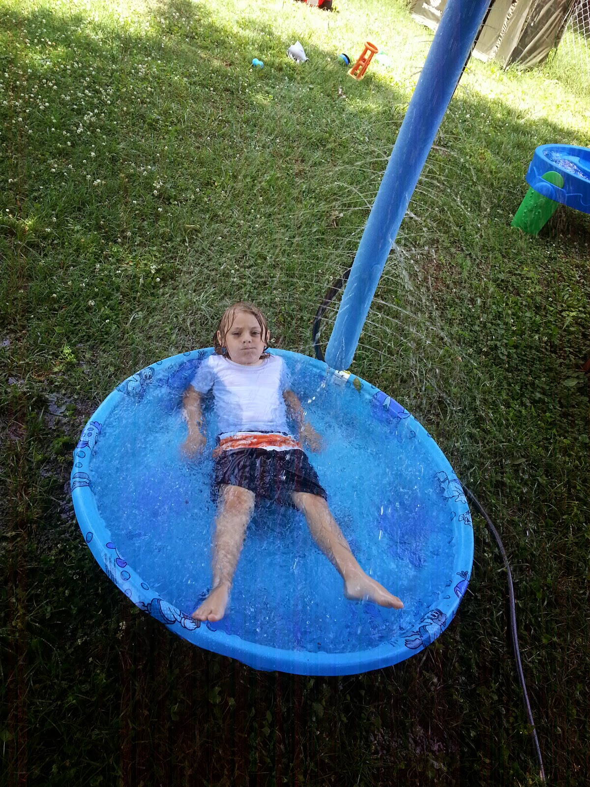 Tip Tuesday DIY Pool Noodle Sprinkler Mommy's Block Party