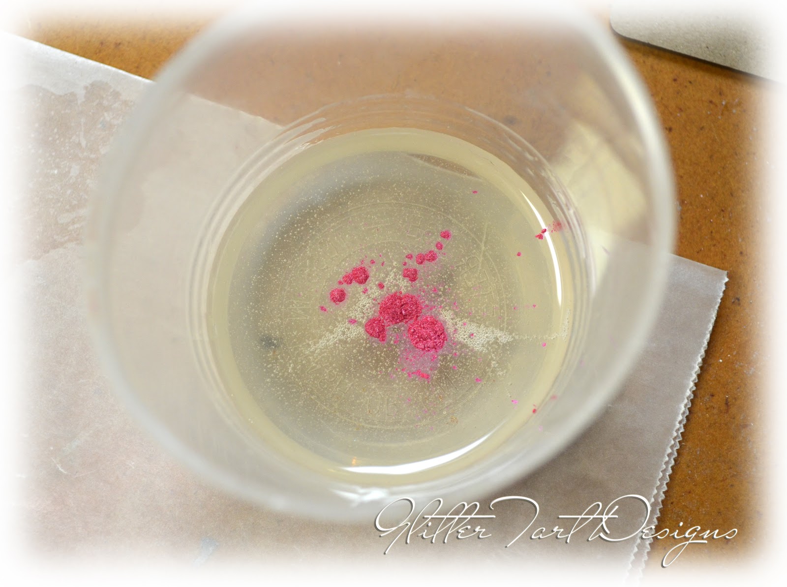 Glitter Tart Designs Perfume Bottle Resin Tutorial