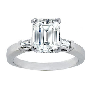 Emerald Cut Engagement Ring