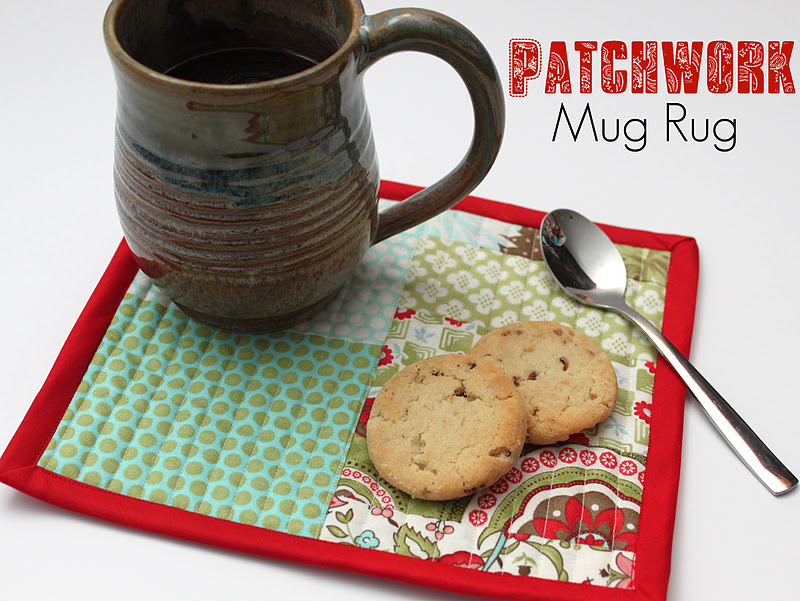 Patchwork Mug RugTUTORIAL Smashed Peas & Carrots