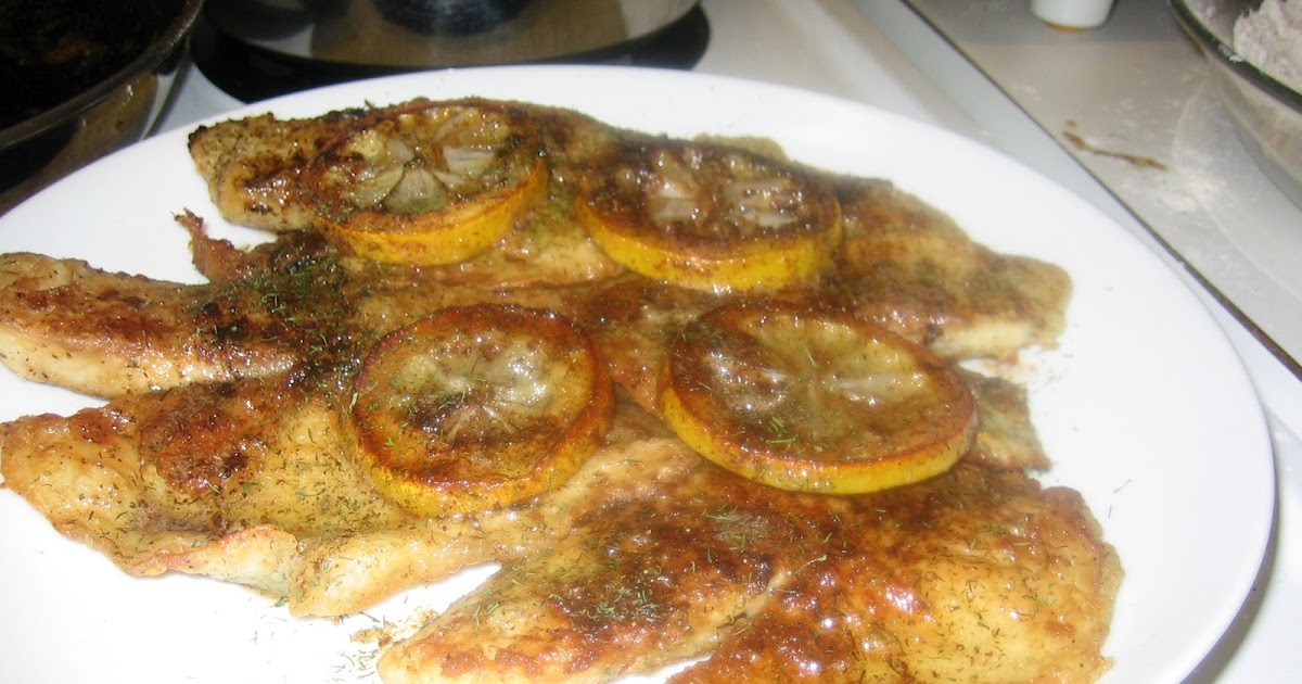 Edible Love Tilapia with Dill, Brown Butter and Lemons