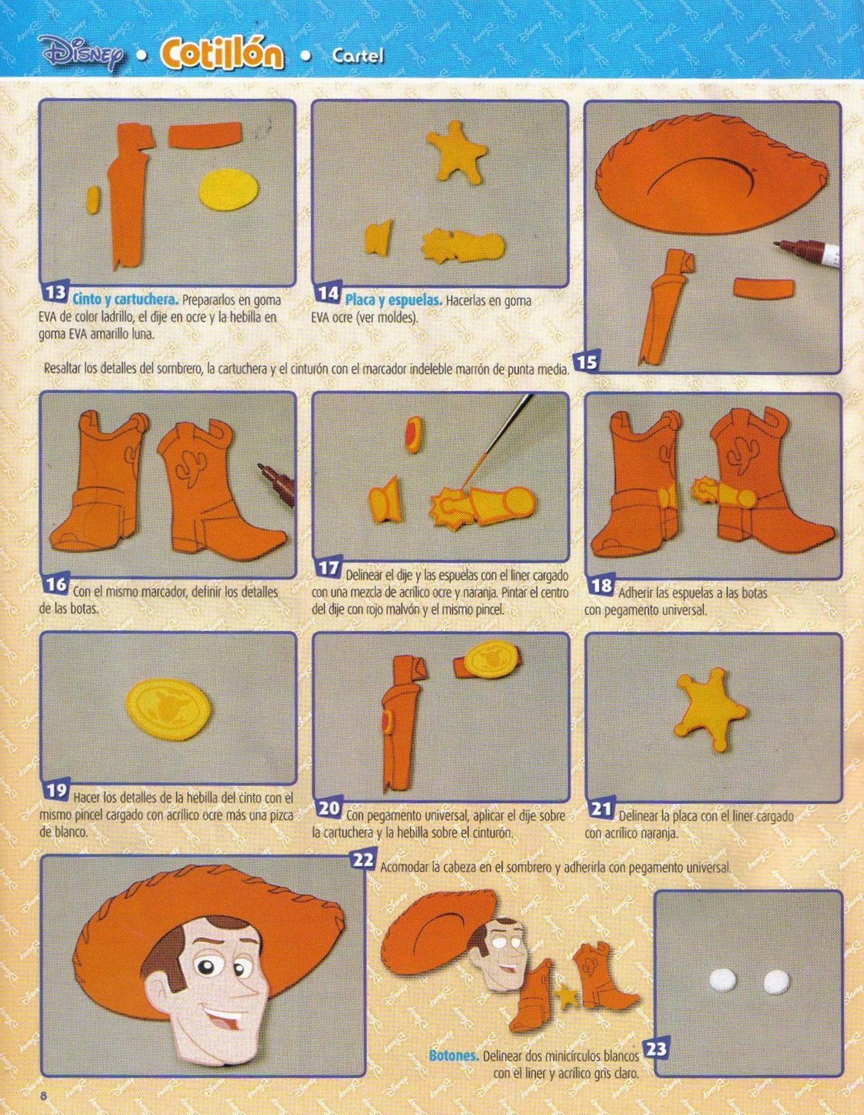 botas vaqueras de woody