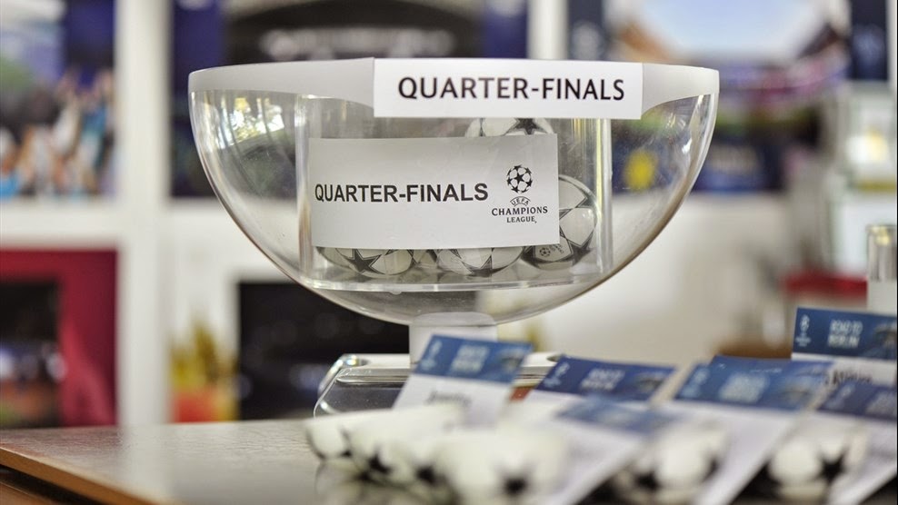 Kaiser Sports México: Sorteo de Cuartos de Final de Champions 2014-2015 Kaiser Sports México: Sorteo de Cuartos de Final de Champions 2014-2015