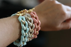 PULSEIRAS DE CROCHE - CROCHET BRACELETS