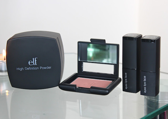 Elf Cosmetics, Elf Makeup, Elf Cosmetics Review, UK Beauty Blog, Elf HD Powder Review, Elf Candid Coral Blush Review, Elf Mineral Lipsticks Review, Makeup Reviews