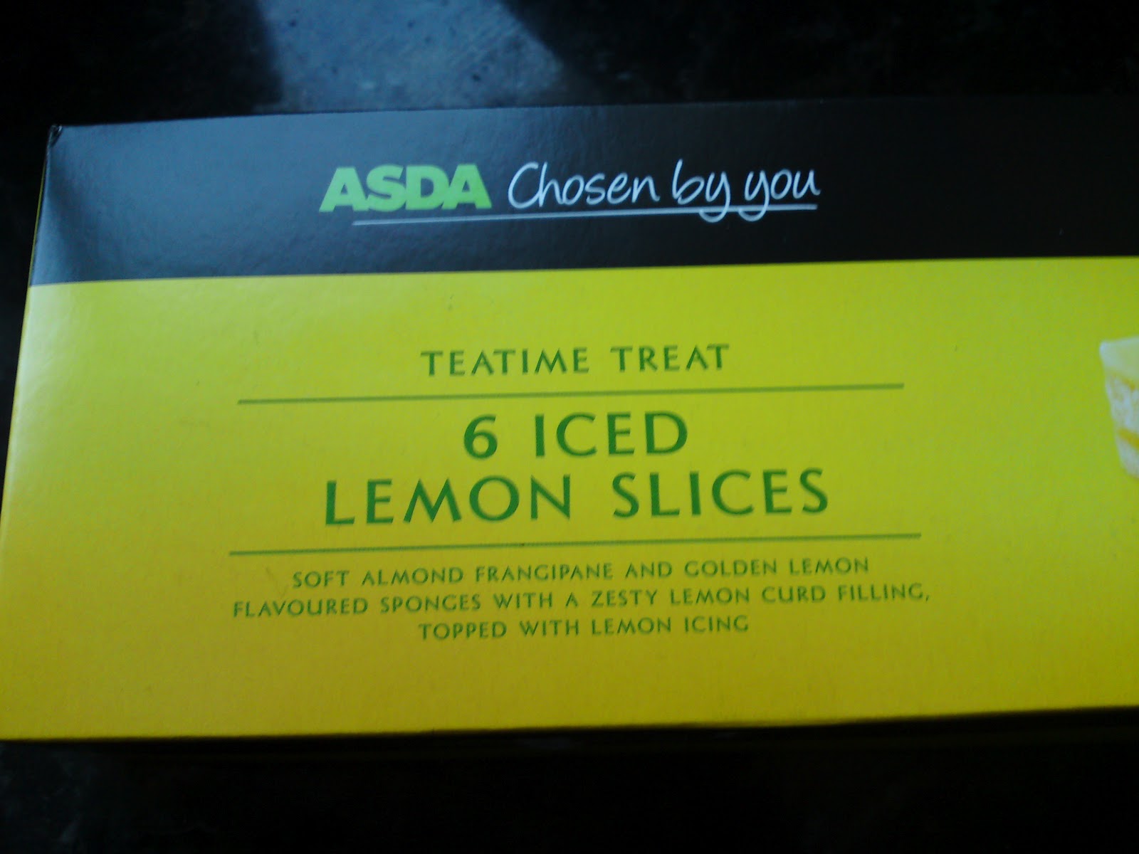 Lactose Free UK Asda Iced Lemon Slices