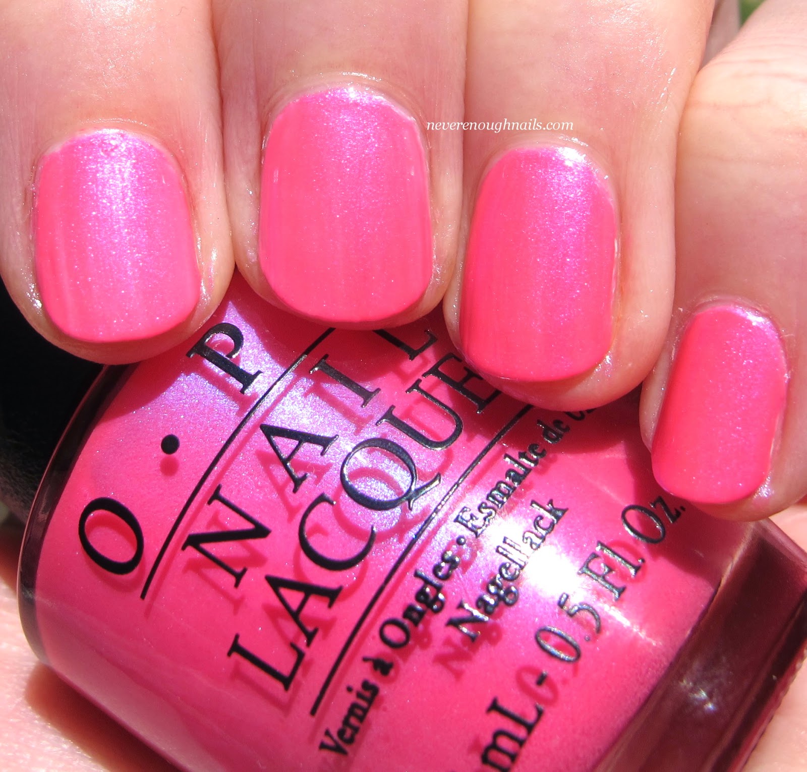 never enough nails: opi full size neons swatches!!