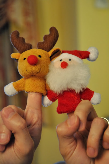 Christmas finger puppets Christmas finger puppets