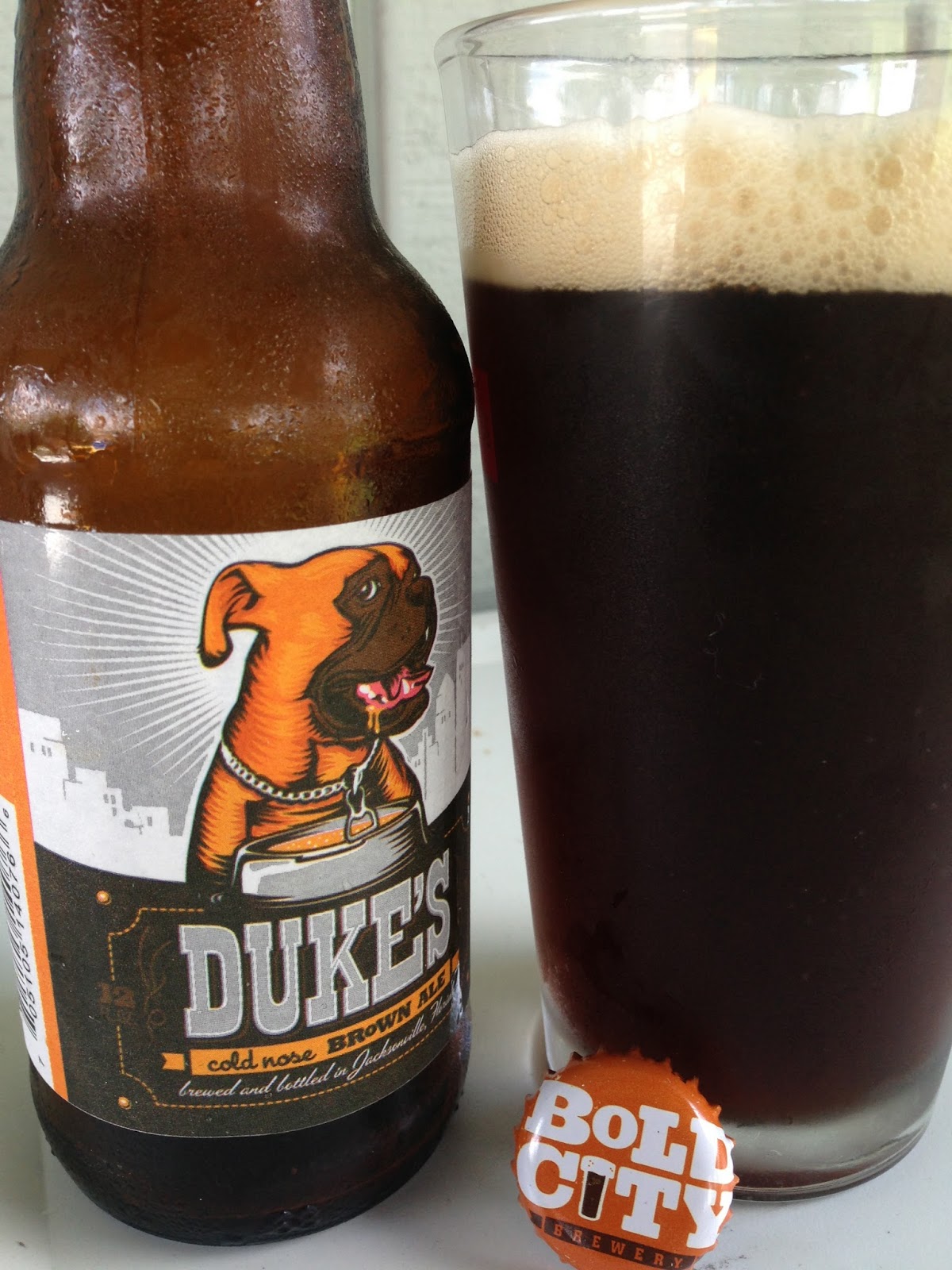 Beer Apostle Duke's Cold Nose Brown Ale Bold City Brewing