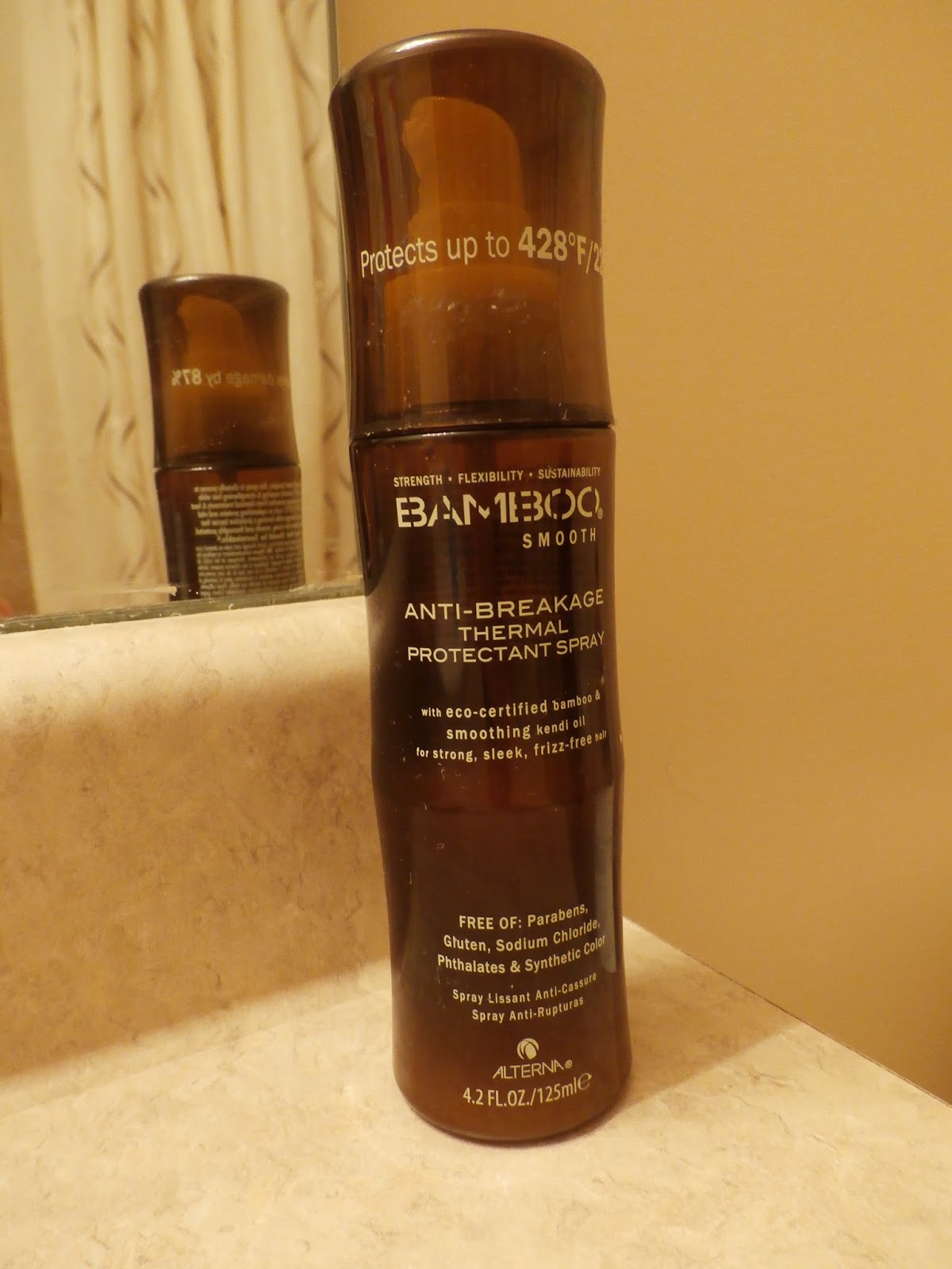 My Makeup Issues Alterna Bamboo Smooth Anti Breakage Thermal Protectant Spray Review
