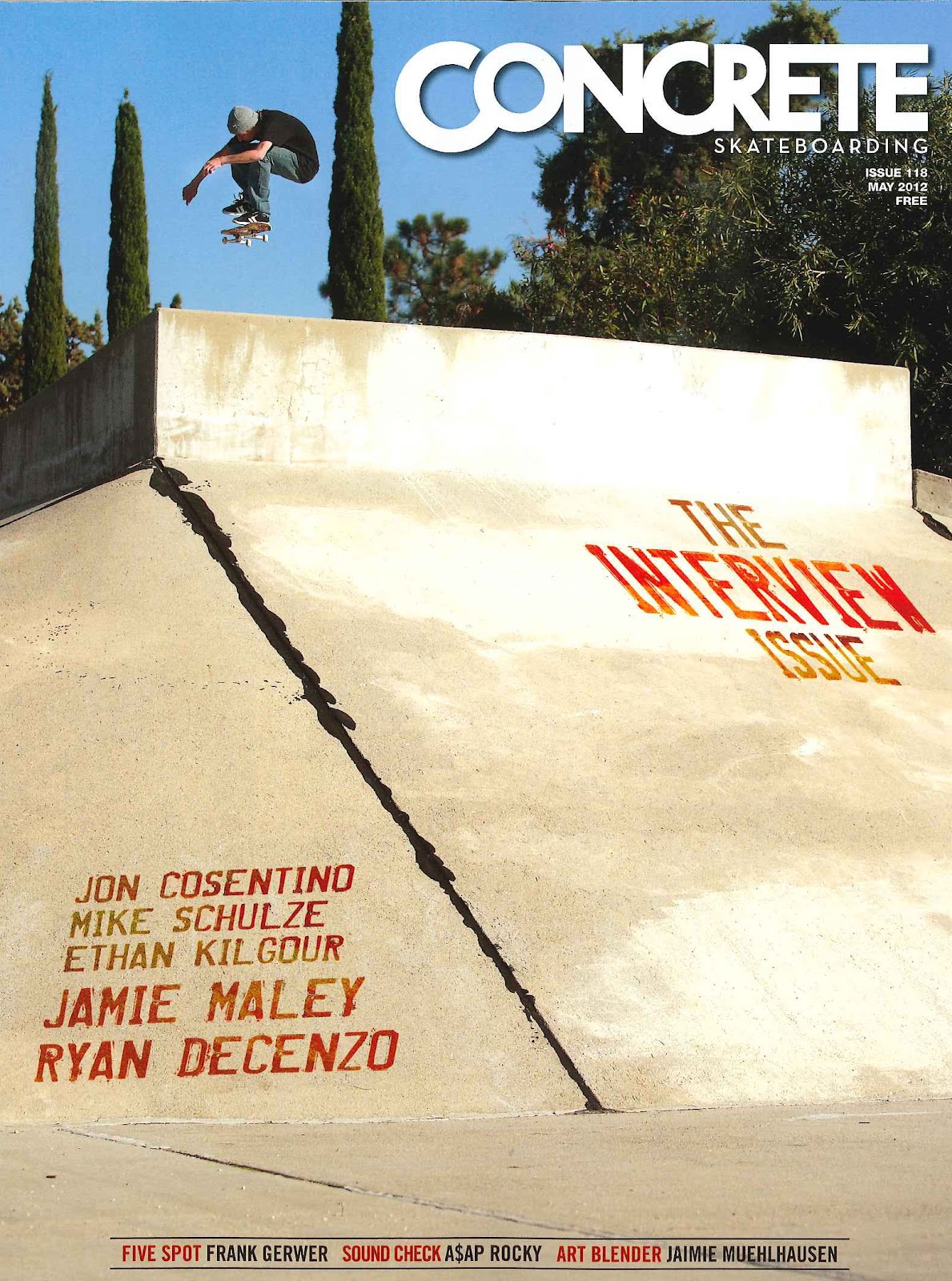 Quiksilver PR Concrete Skateboarding Magazine Loves Tony Hawk