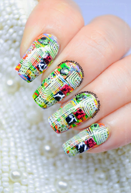 art of nail elegant chandelier