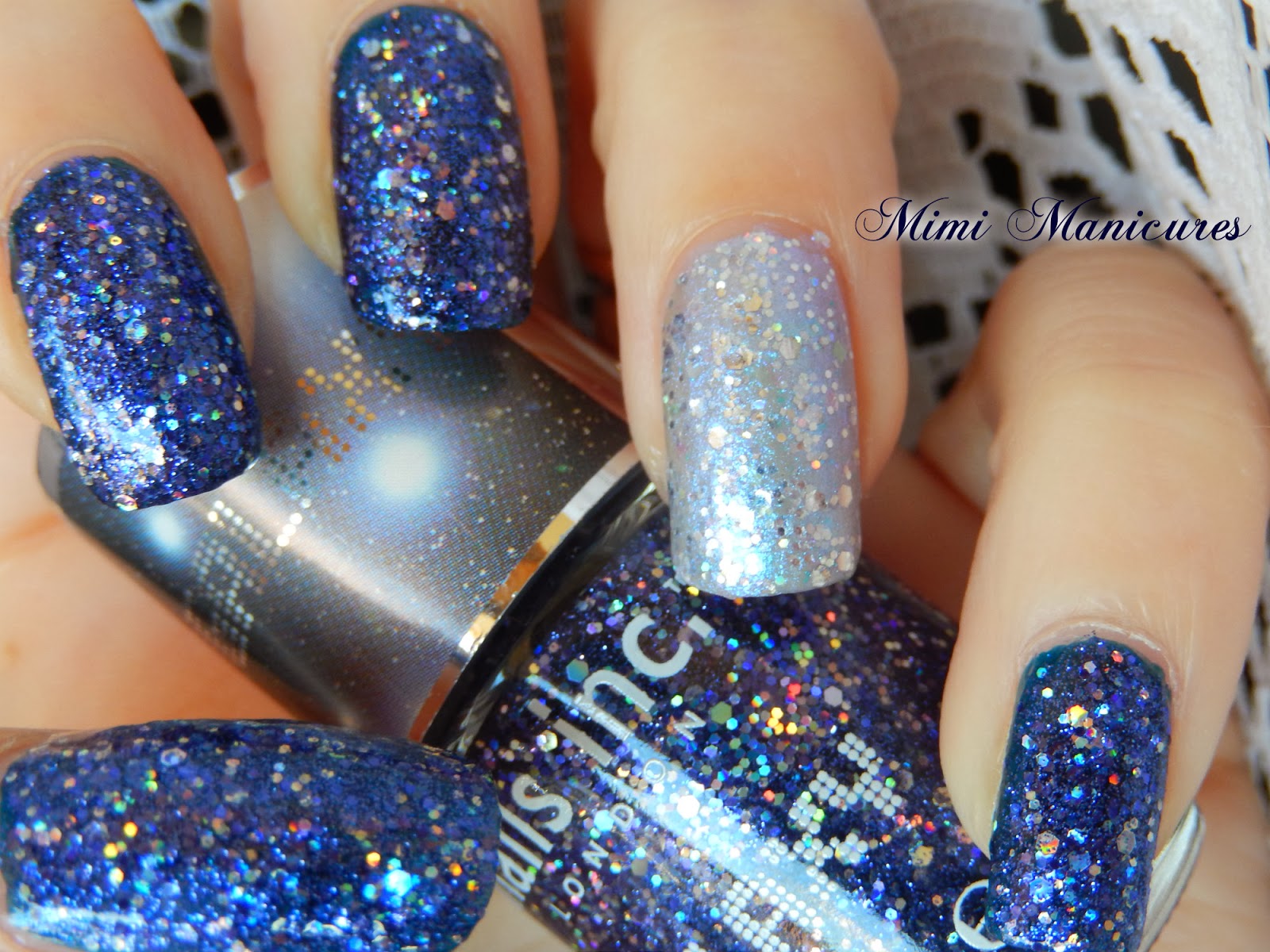 my adventures in nail polish Nails Inc Westminster Bridge Road Galaxy