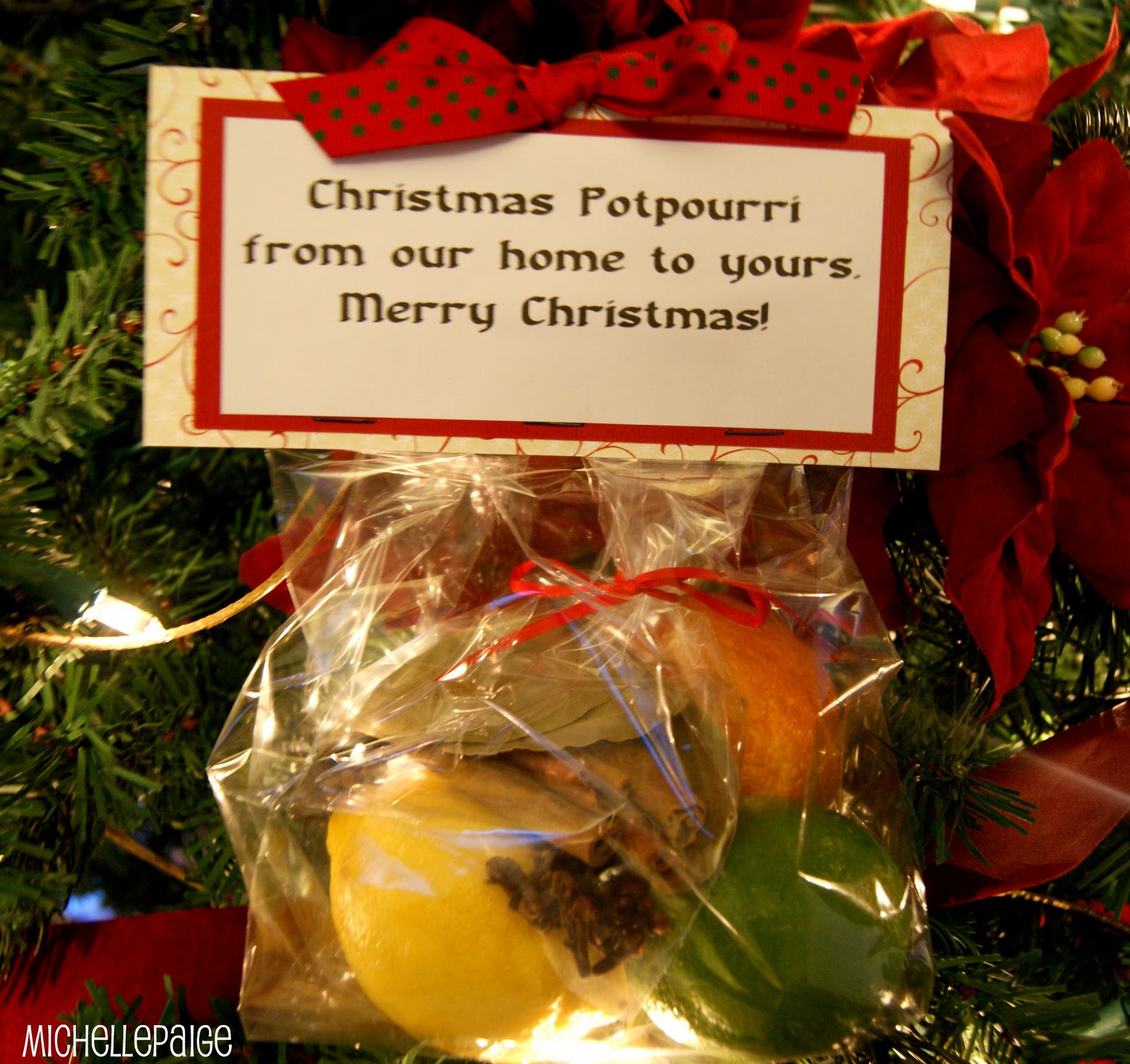 michelle paige blogs Potpourri Bags Easy gift idea!