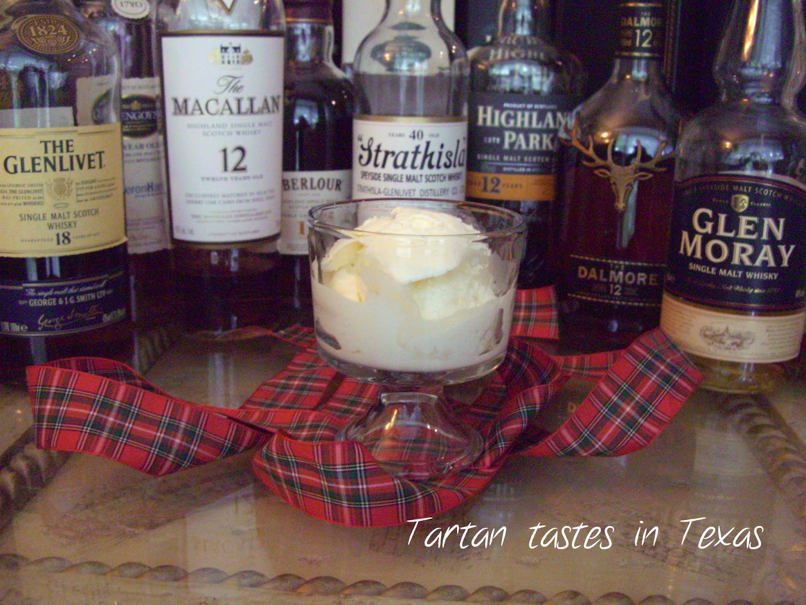 Tartan Tastes in Texas Scottish Recipes Scotch Whisky Ice Cream