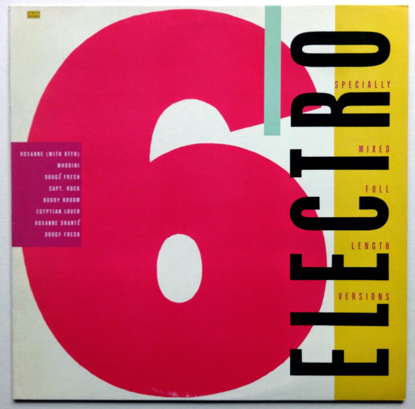 Past Print Street Sounds Electro / Hiphop / 19831988 album covers