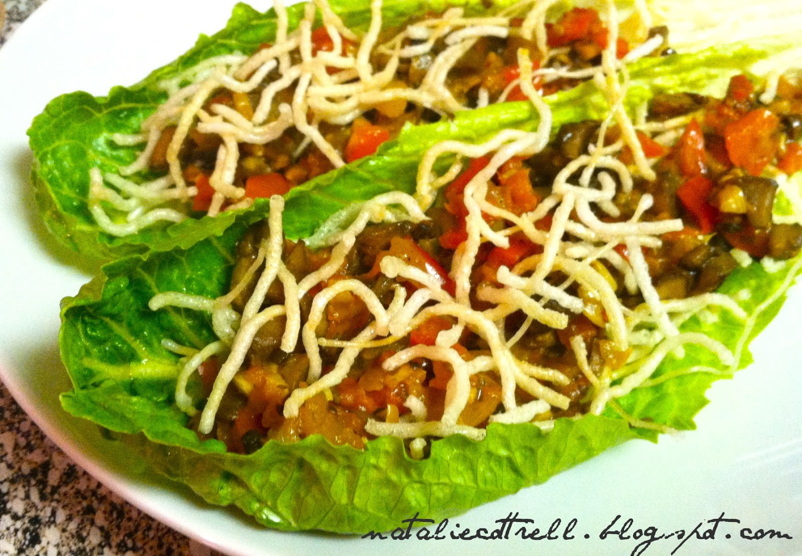 Use Your Words, Little Girl Recipe Lettuce Wraps