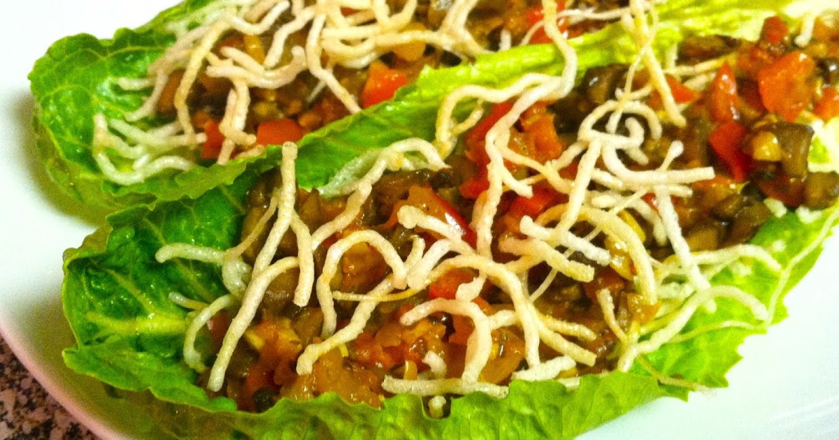Use Your Words, Little Girl Recipe Lettuce Wraps