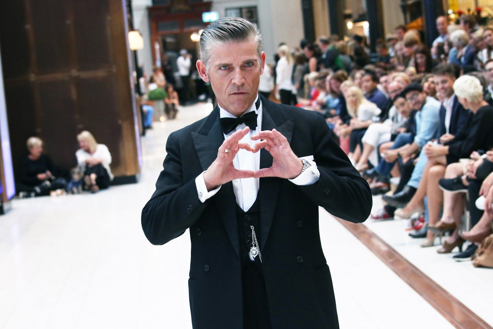 FASHION IN OSLO J.L.B by James Lazar Braathen Golden glamour