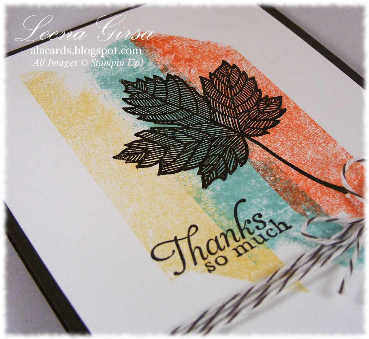 A La Cards Magical Masking Tape Meets Magnificent Maple