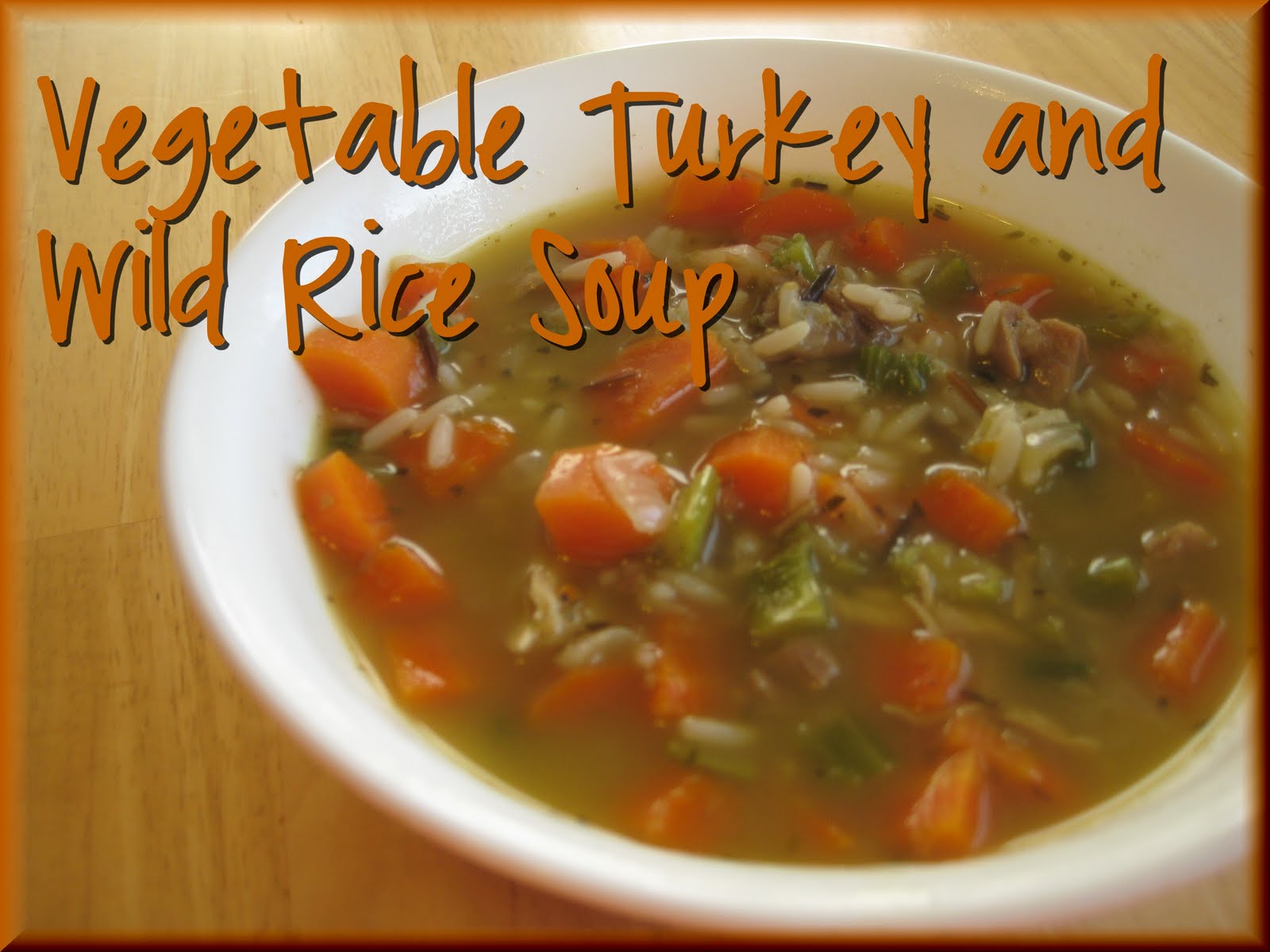 Savory Seasonings Vegetable Turkey and Wild Rice Soup