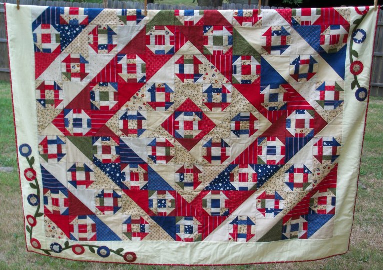 Country Scrap Quilts Hole In The Barn Door Quilt