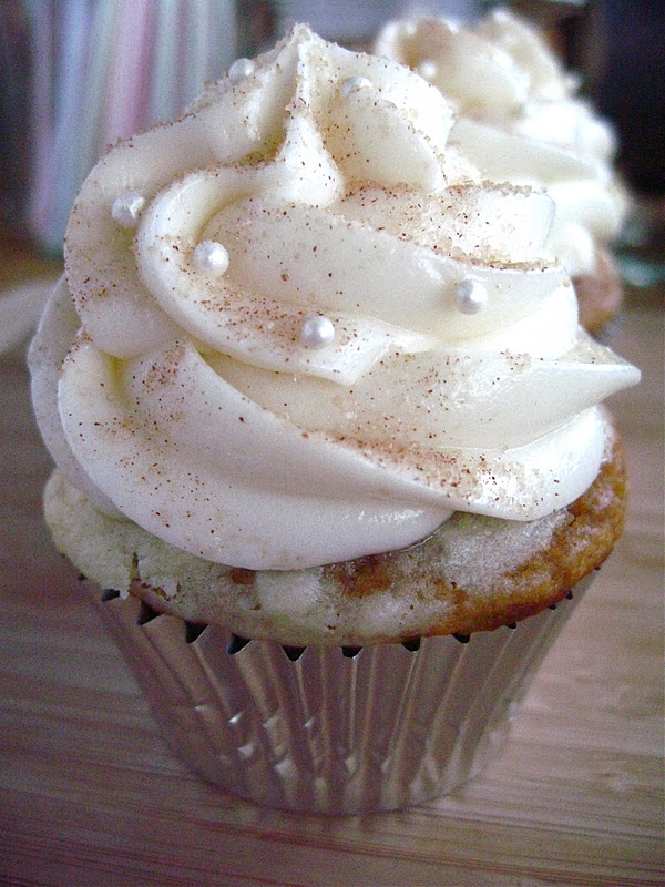 Pumpkin Cheesecake Cupcakes - Your Cup of Cake