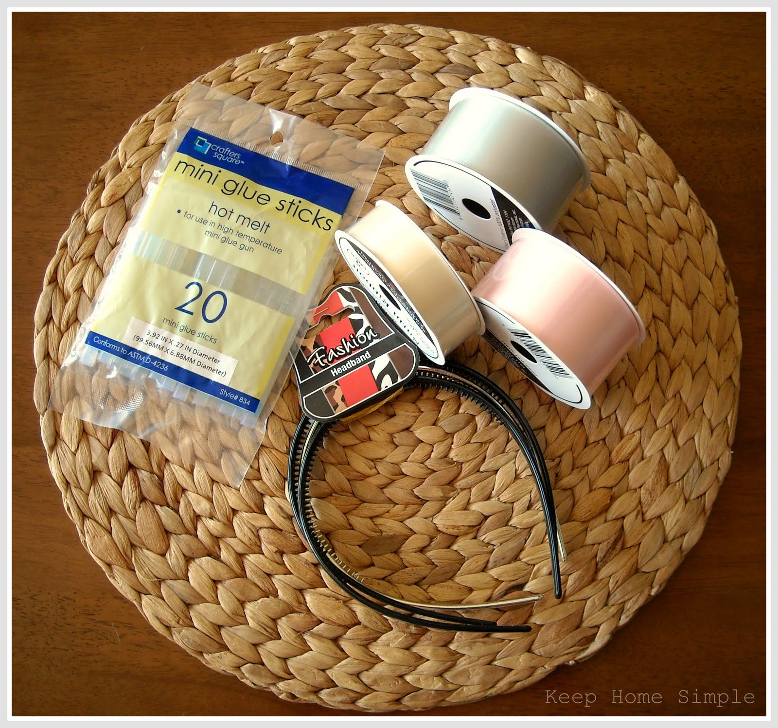 Keep Home Simple Dollar Headbands for Back to School