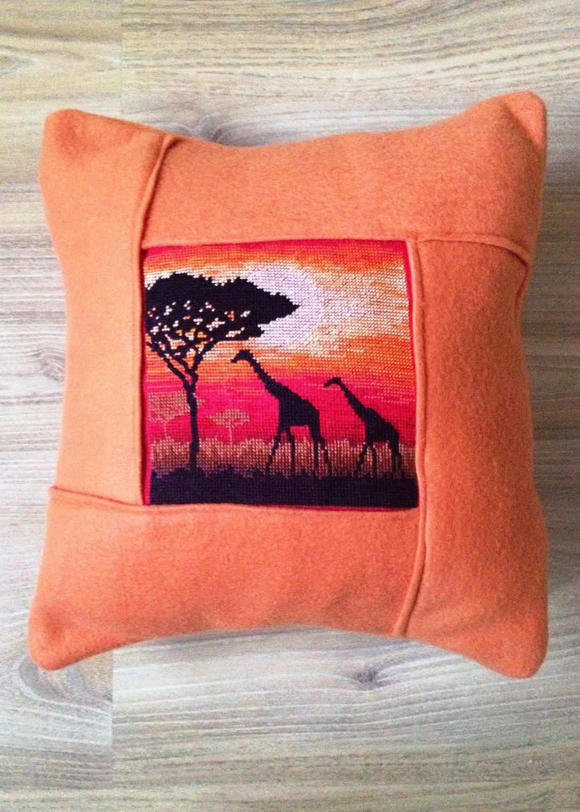 buttons and paint... and a Cross Stitch Cushion Cover