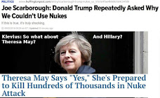 Trump: Why wouldn't I? Theresa May: I would!