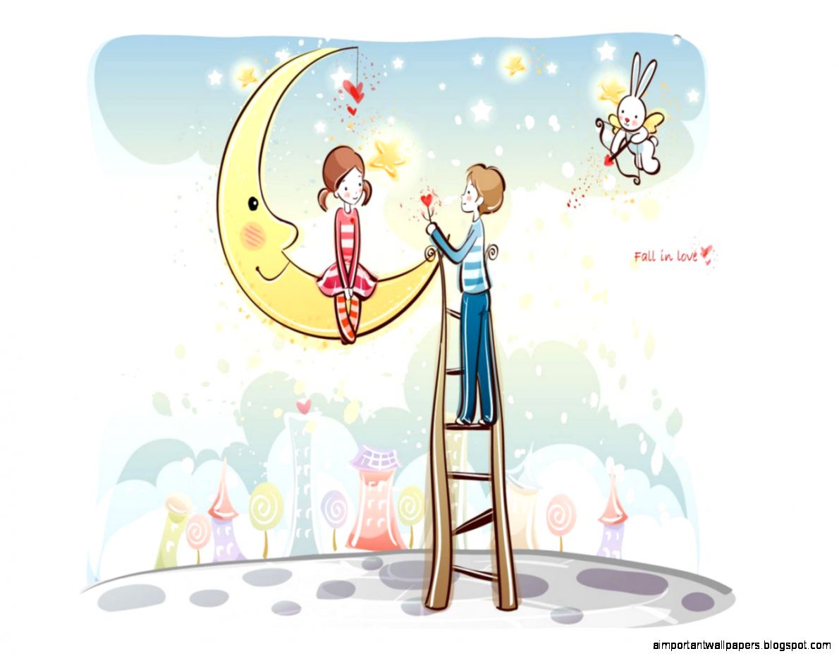 Cute Romantic Cartoon Couples Cute Romantic Cartoon Couples