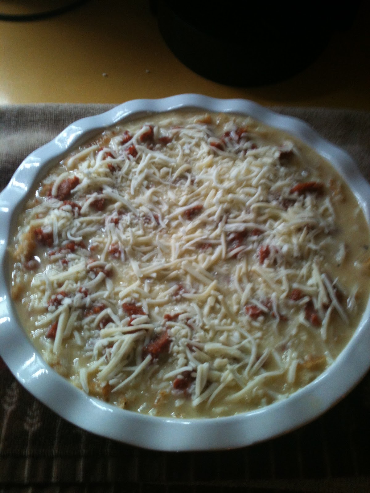 Portuguese Style Linguica Quiche