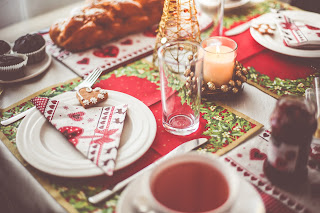 christmas table decoration wallpapers christmas hd wallpapers free download
