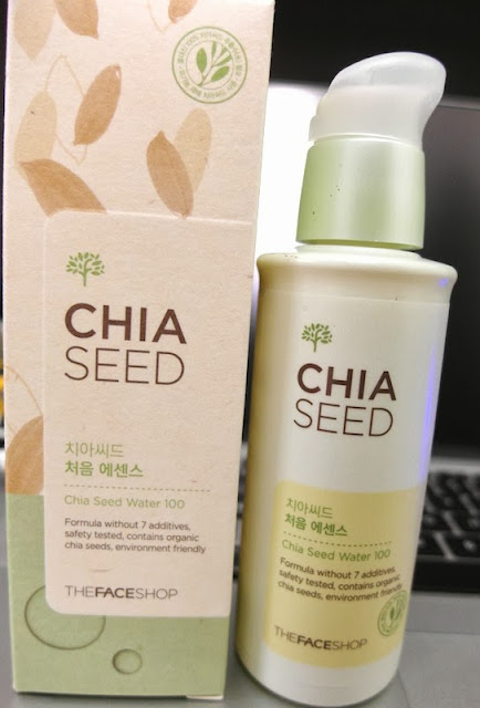 THEFACESHOP Chia Seed Boosting Essence Review Singapore lunarrive