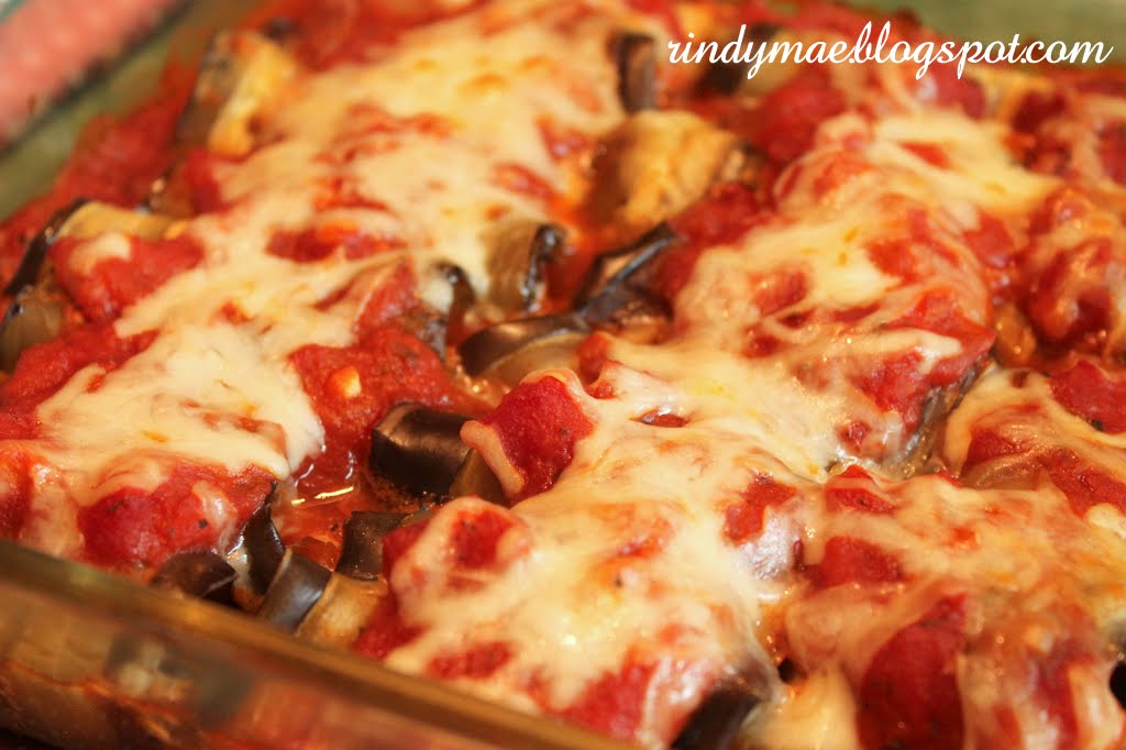 Rindy Mae Eggplant Rollatini