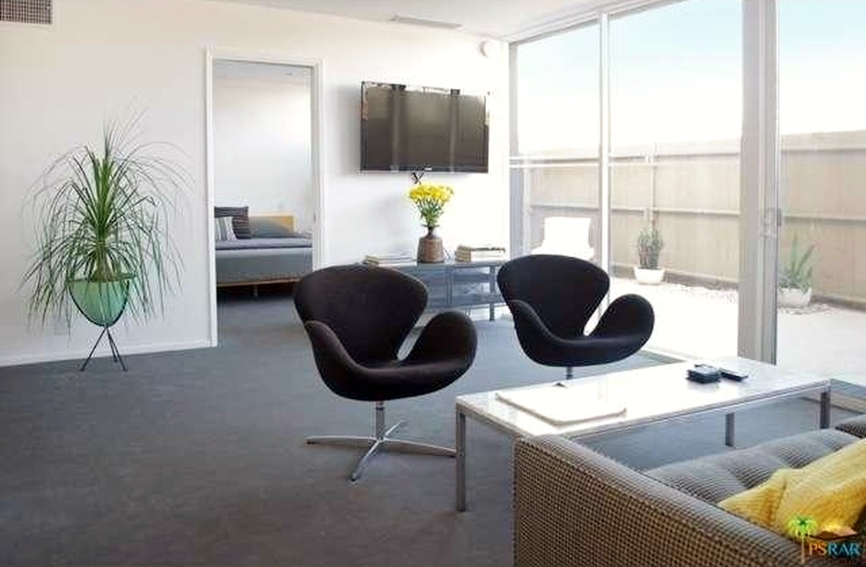 The Krisel Connection Ocotillo Lodge Midcentury Modern Condominium For Sale Palm Springs, CA
