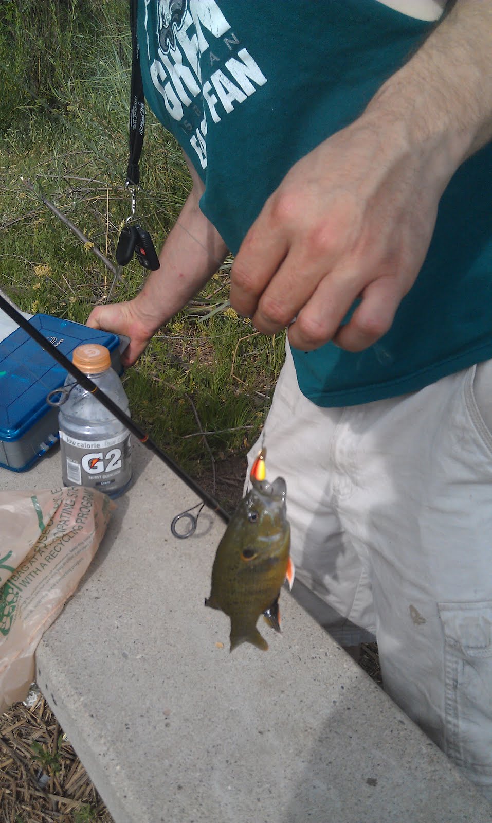 Fishing in Fort Collins Simpson Ponds take one