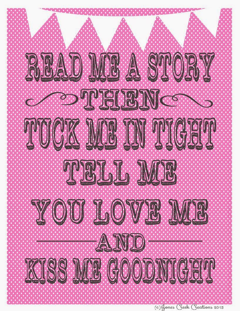  READ ME A STORY IN PINK 8X10