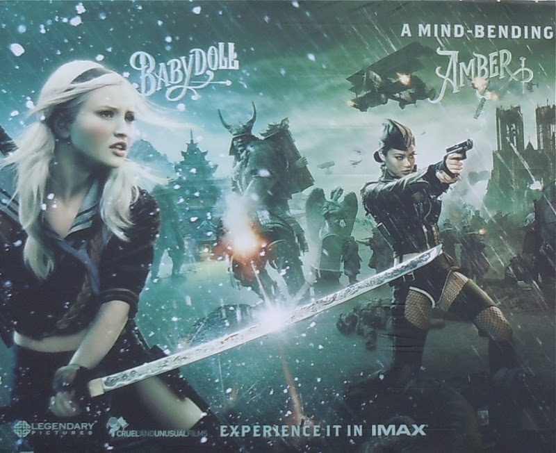 Babydoll and Amber Sucker Punch billboard