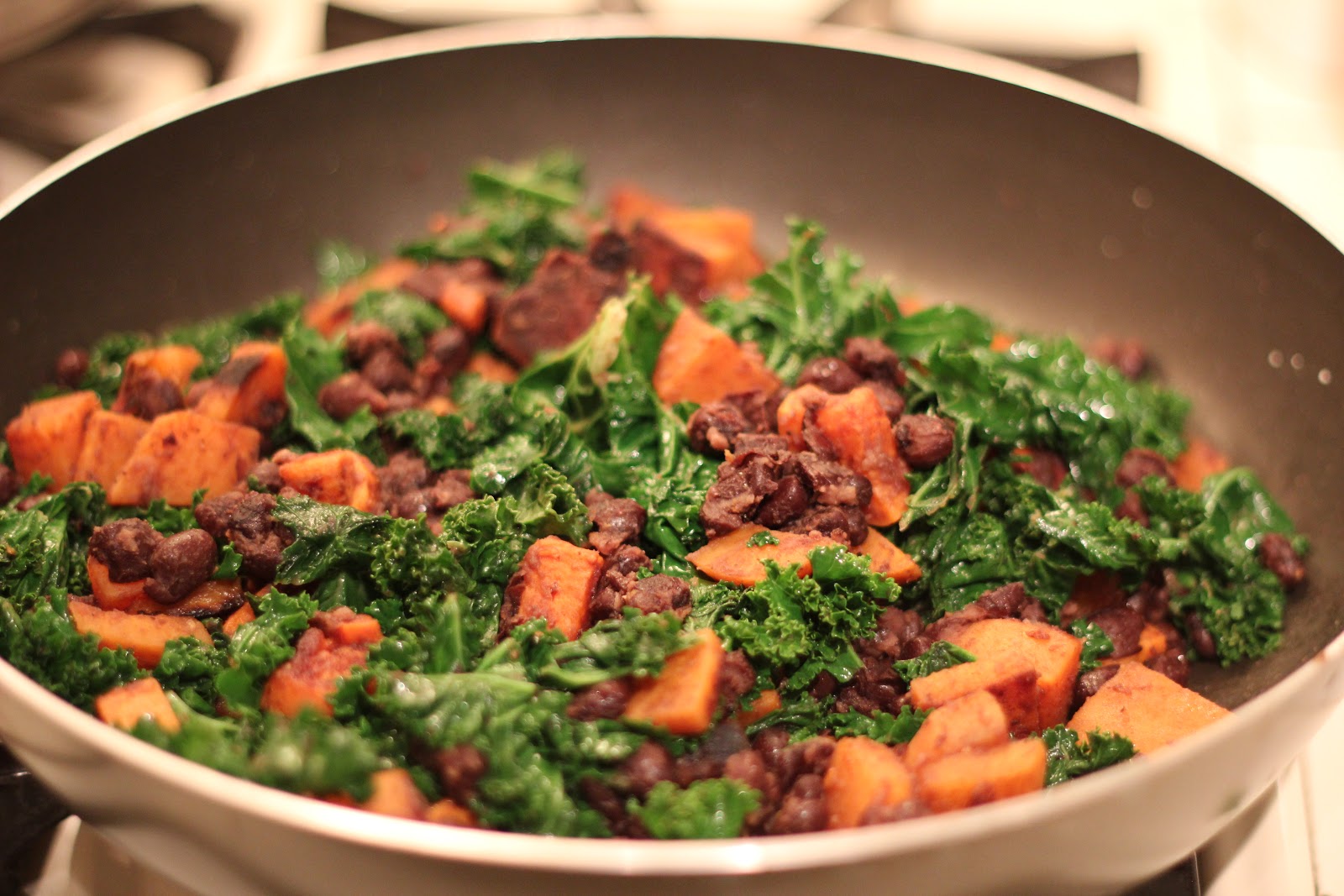 The Kitchen Holiday Sweet Potato, Black Bean, and Kale Tacos